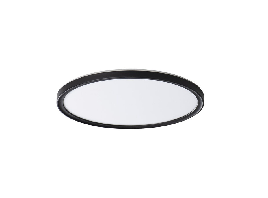 KANLUX AZPO stropní LED svítidlo, ø 290mm, 18, 5W, 3000/4000/6000K, IP54, černá mat 31515
