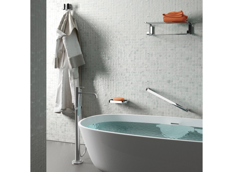 Gedy OUTLINE držák ručníků 550mm, chrom 32215513