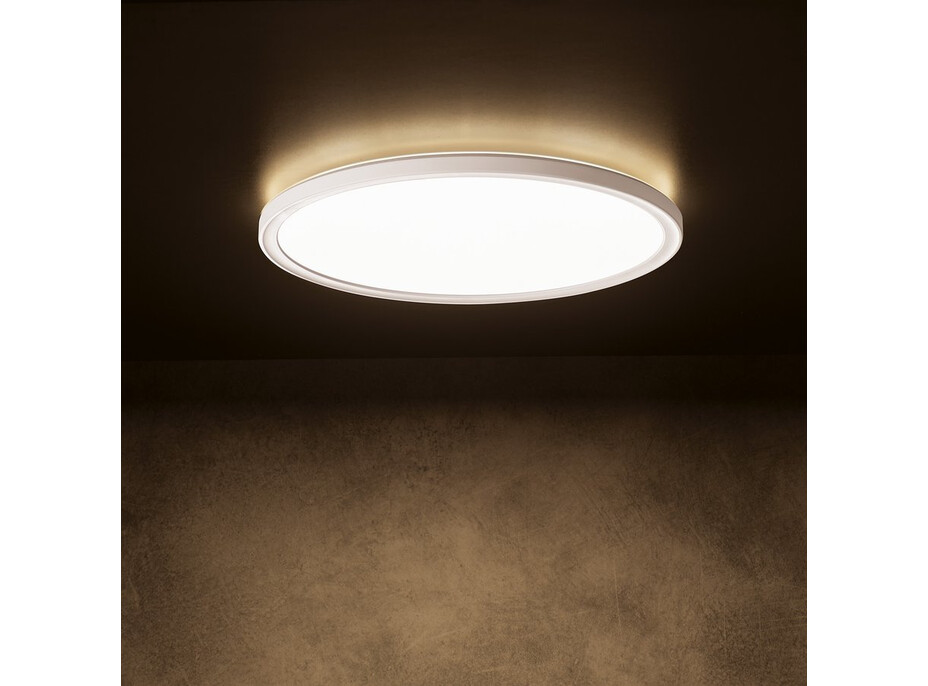 KANLUX AZPO stropní LED svítidlo, ø 290mm, 18, 5W, 3000/4000/6000K, IP54, bílá 31514