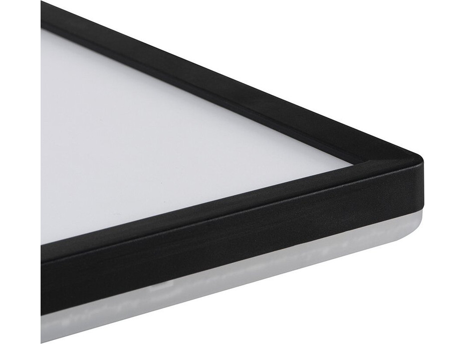KANLUX AZPO stropní LED svítidlo, 300x300mm, 17, 5W, 3000/4000/6000K, IP54, černá mat 31533