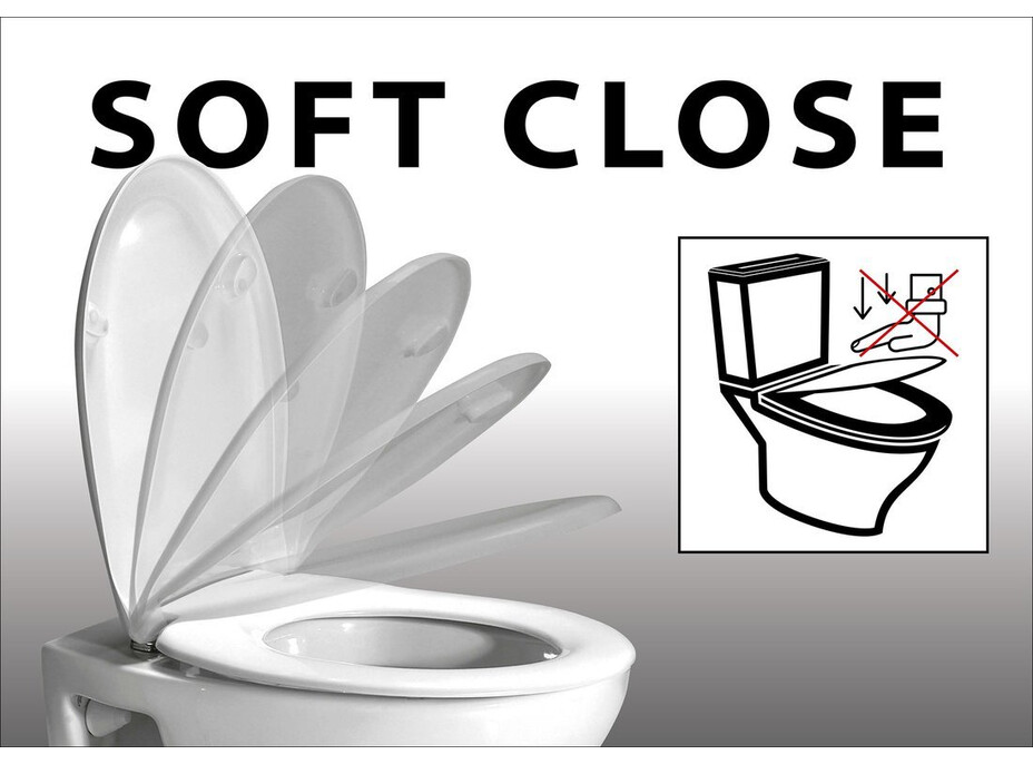 Isvea INFINITY WC sedátko, SLIM, Soft Close, Easy Take, antracit 40KF0522I