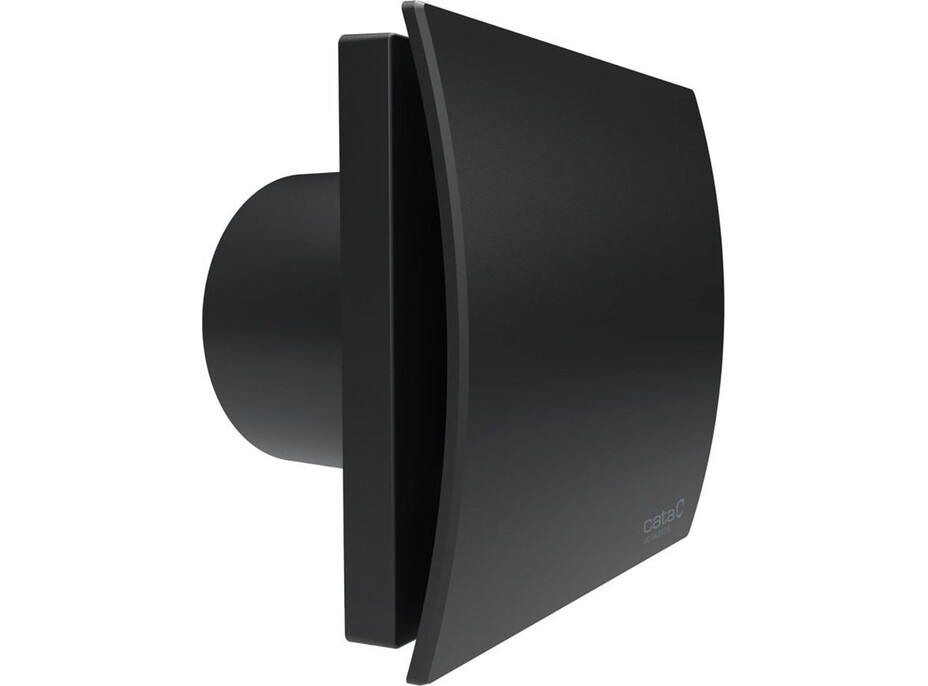 Cata SILENTIS UC T 10 koupelnový ventilátor axiální s časovačem, 8W, potrubí 100mm, černá 01222100