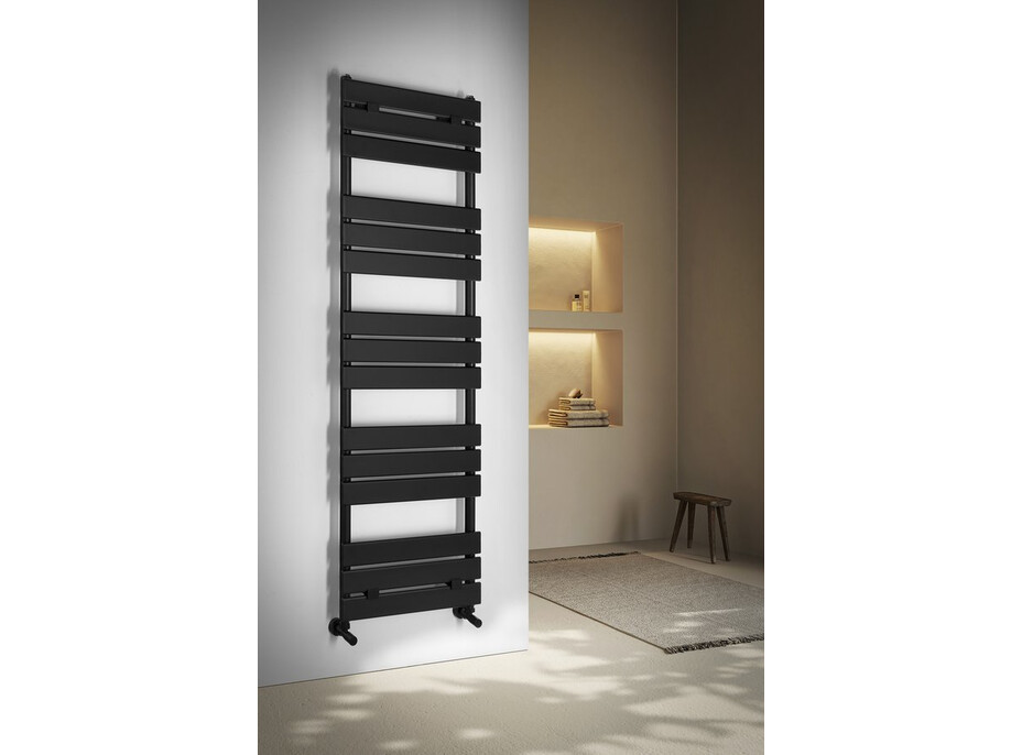 Aqualine BONDECO otopné těleso 500x1606mm, černá mat DC516B