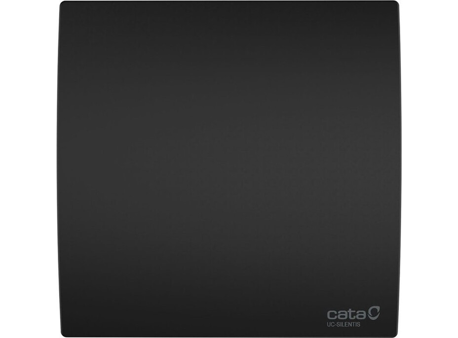 Cata SILENTIS UC 10 koupelnový ventilátor axiální, 8W, potrubí 100mm, černá 01222000