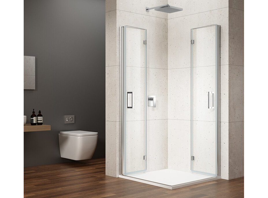 Gelco LORO čtvercový sprchový kout 1000x1000 mm, rohový vstup GN4710-1