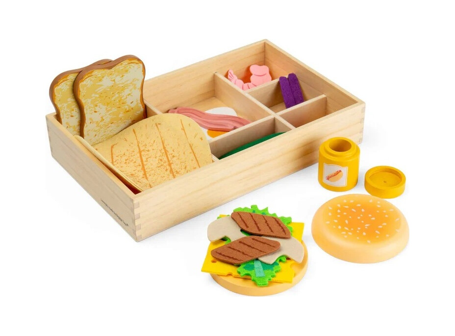 Bigjigs Toys Sada lahůdek v krabičce