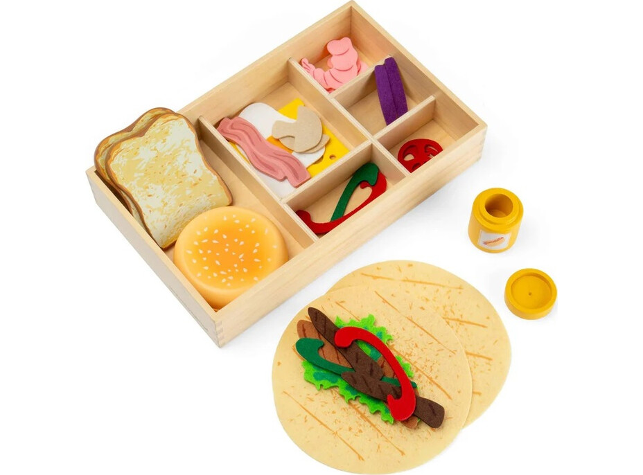 Bigjigs Toys Sada lahůdek v krabičce