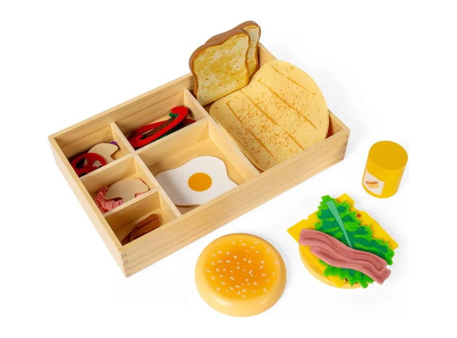 Bigjigs Toys Sada lahůdek v krabičce