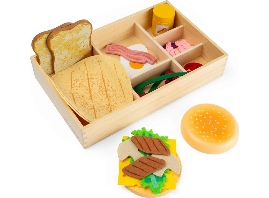 Bigjigs Toys Sada lahůdek v krabičce