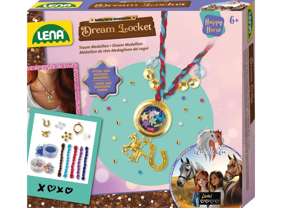 Lena Medailonek snů Šťastný kůň