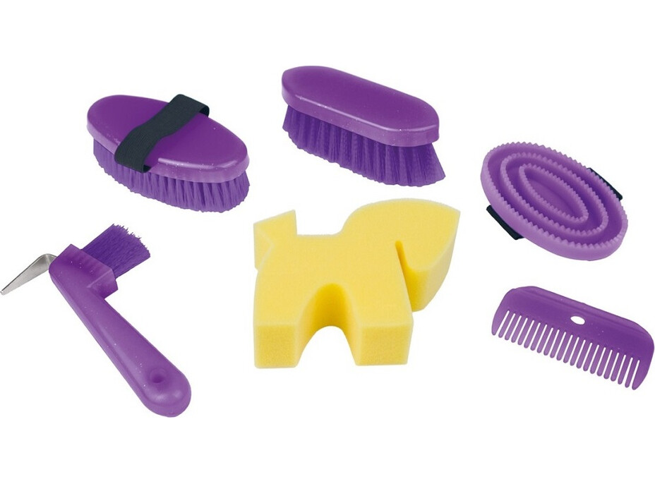 Lena Sada péče o koně v boxu