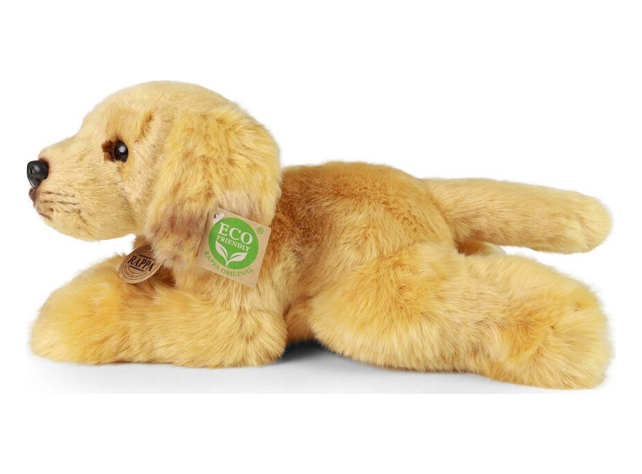 Rappa Plyšový pes retrívr 30 cm ECO-FRIENDLY