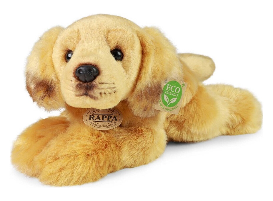 Rappa Plyšový pes retrívr 30 cm ECO-FRIENDLY