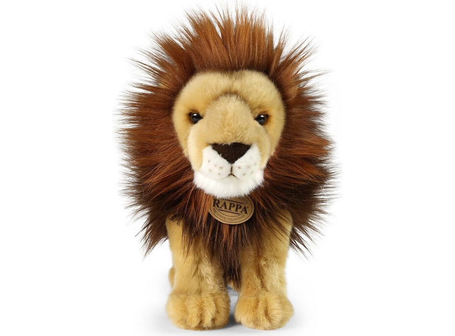Rappa Plyšový lev stojící 28 cm ECO-FRIENDLY