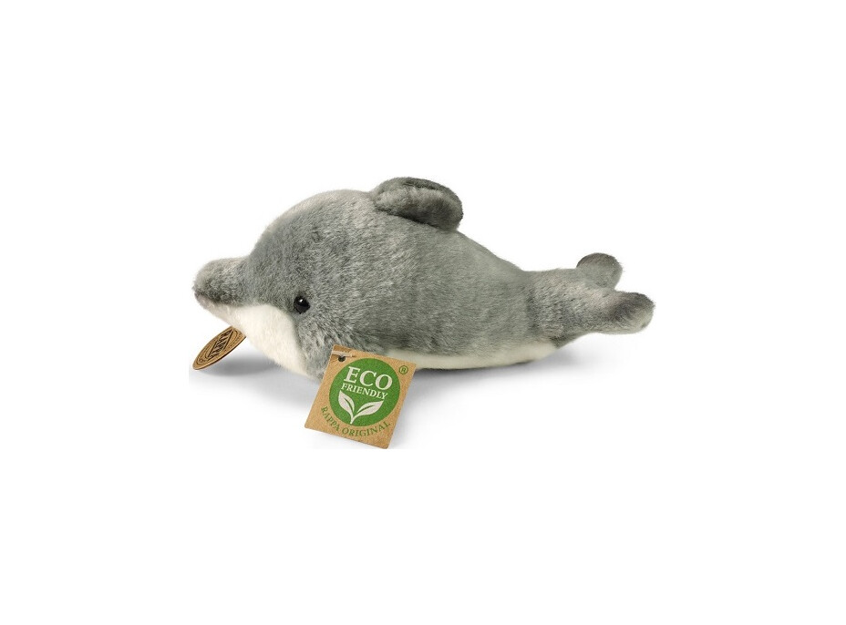 Rappa Plyšový delfín 19 cm ECO-FRIENDLY