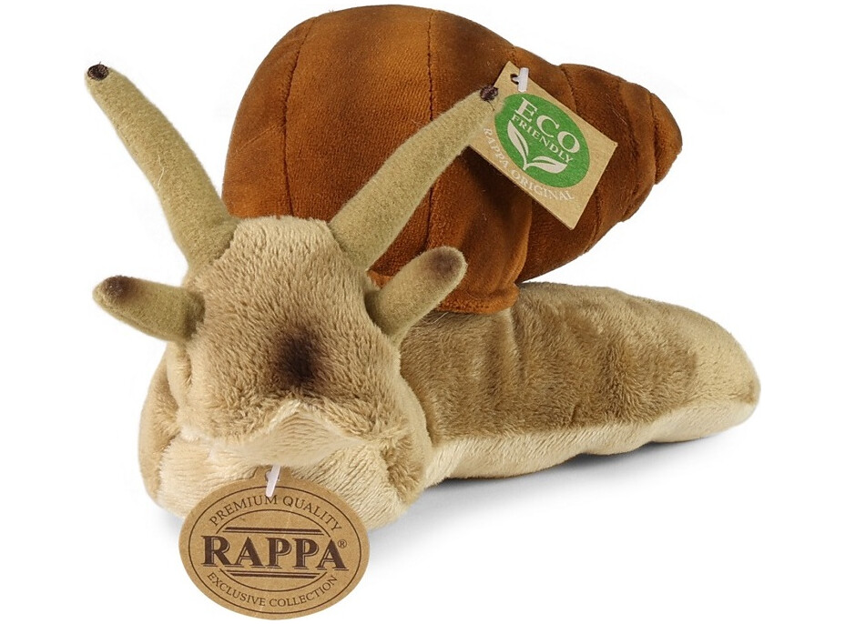 Rappa Plyšový šnek 24 cm ECO-FRIENDLY