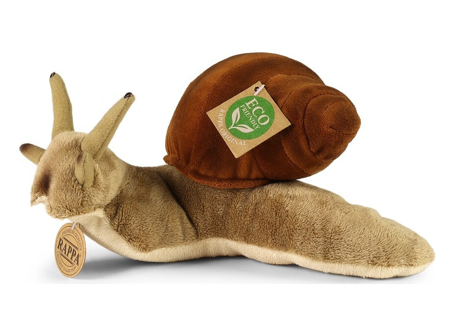 Rappa Plyšový šnek 24 cm ECO-FRIENDLY