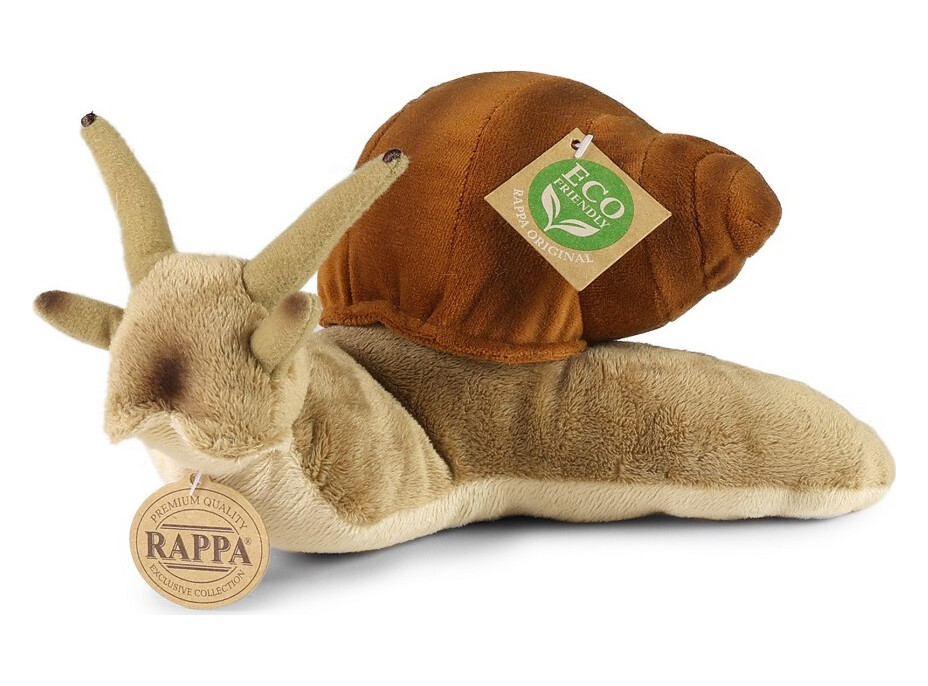 Rappa Plyšový šnek 24 cm ECO-FRIENDLY