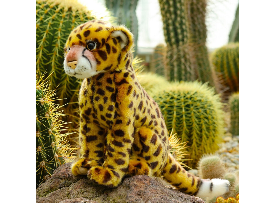 Rappa Plyšový gepard sedící 28 cm ECO-FRIENDLY