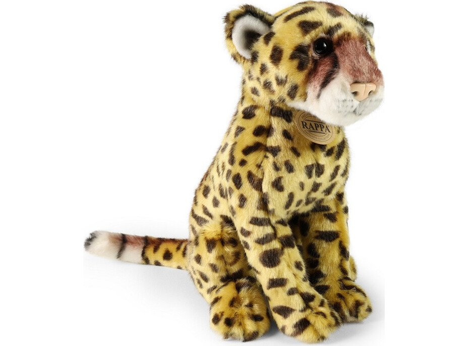 Rappa Plyšový gepard sedící 28 cm ECO-FRIENDLY