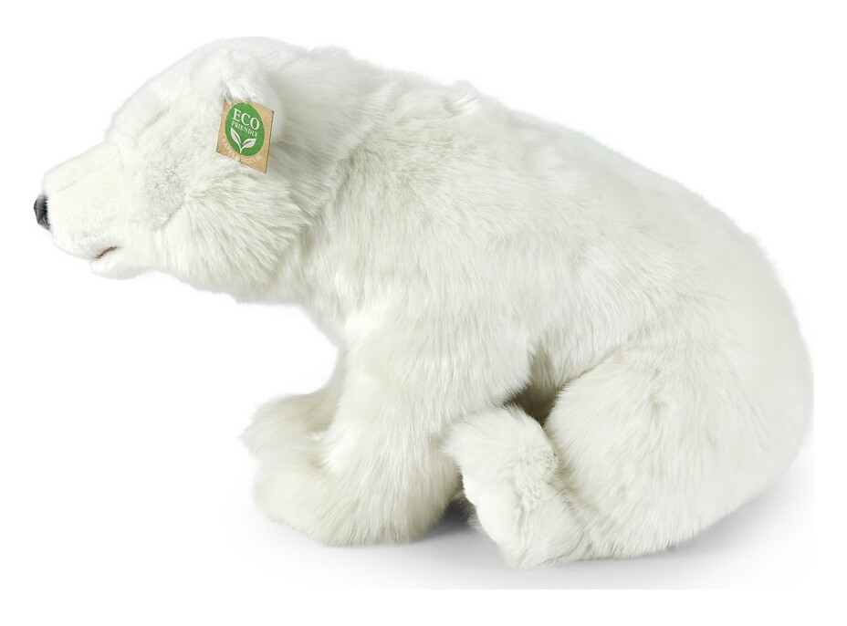 Rappa Plyšový mědvěd lední 47 cm ECO-FRIENDLY
