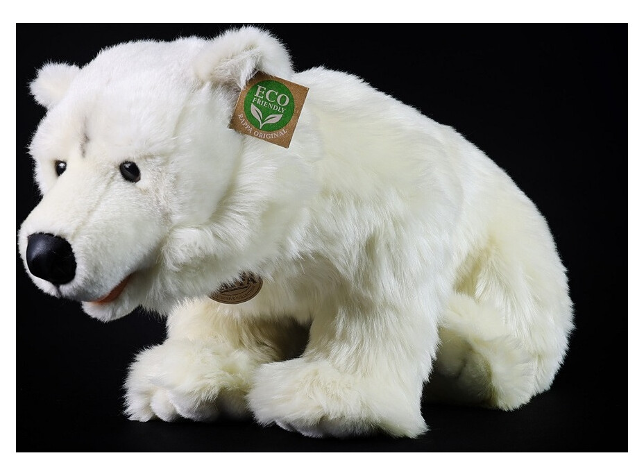 Rappa Plyšový mědvěd lední 47 cm ECO-FRIENDLY