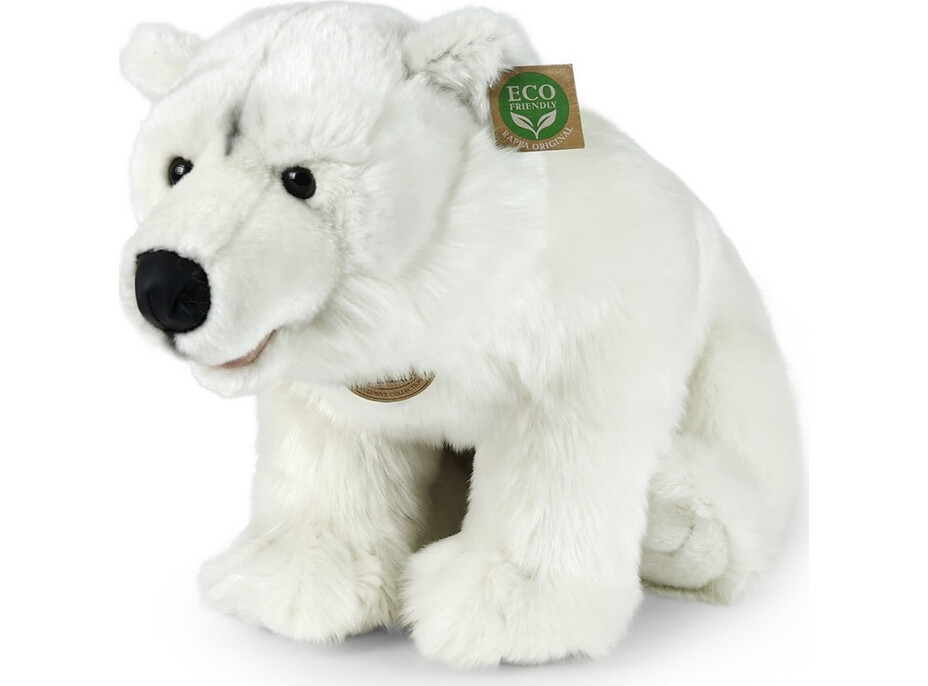 Rappa Plyšový mědvěd lední 47 cm ECO-FRIENDLY
