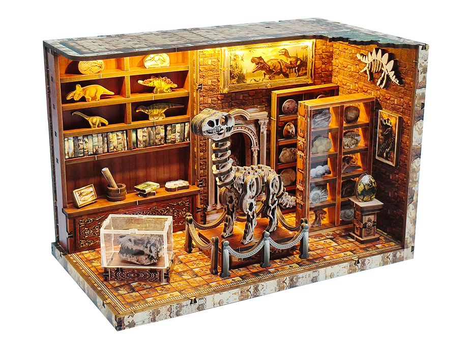 2Kids Toys Miniatura domečku Dinosauří výzkumný ústav