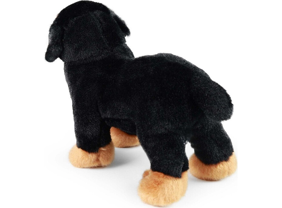 Rappa Plyšový pes rotvajler 18 cm ECO-FRIENDLY