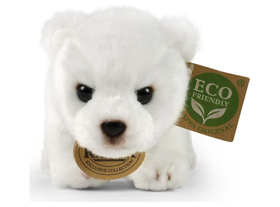 Rappa Plyšový medvěd lední stojící 19 cm ECO-FRIENDLY