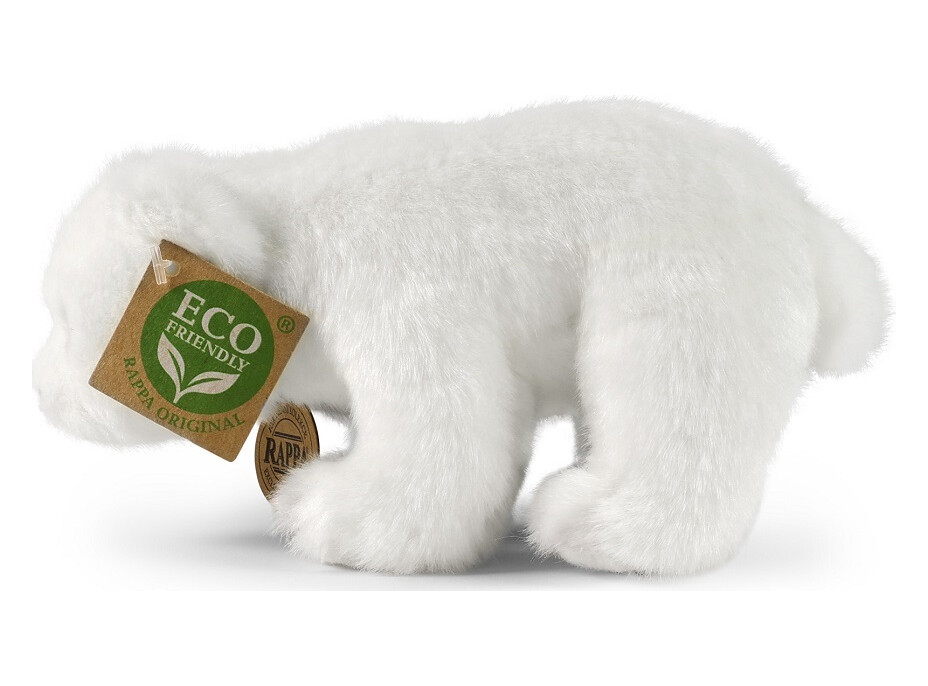 Rappa Plyšový medvěd lední stojící 19 cm ECO-FRIENDLY