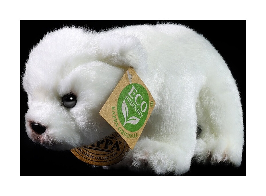 Rappa Plyšový medvěd lední stojící 19 cm ECO-FRIENDLY