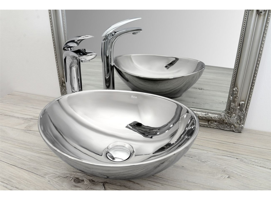 Keramické umyvadlo MAXMAX Rea SOFIA silver MAX