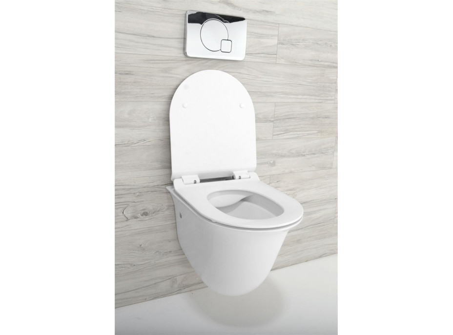 Závěsné WC LUCIO RIMLESS