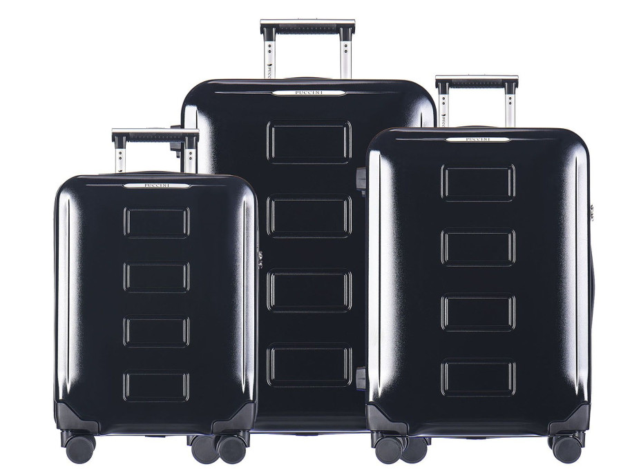 Moderní cestovní kufry VANCOUVER - černé