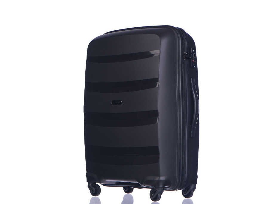 Moderní cestovní kufry ACAPULCO - černé