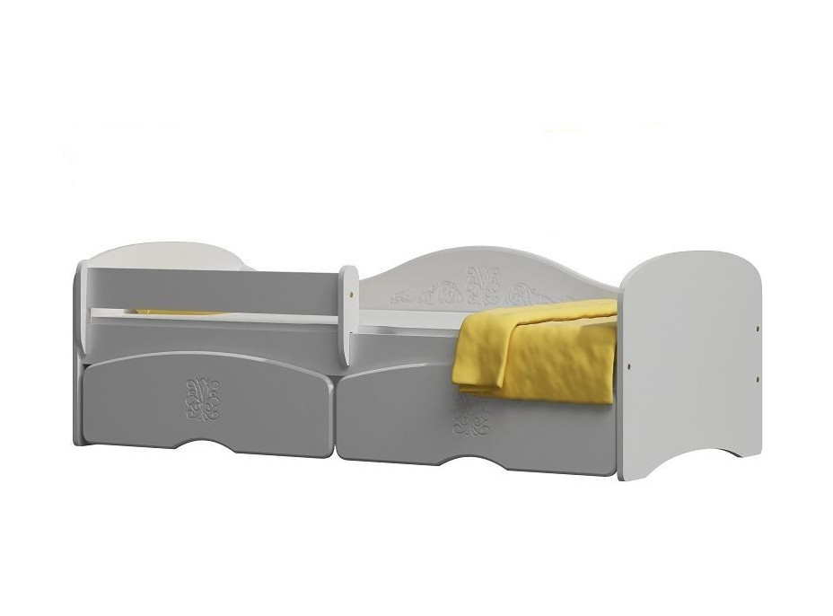 Dětská postel se šuplíky MAGIC 200x90 cm + matrace