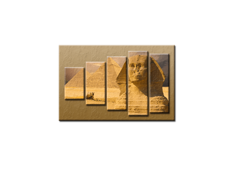PĚTIDÍLNÝ OBRAZ na plátně GIZA - vzor 55