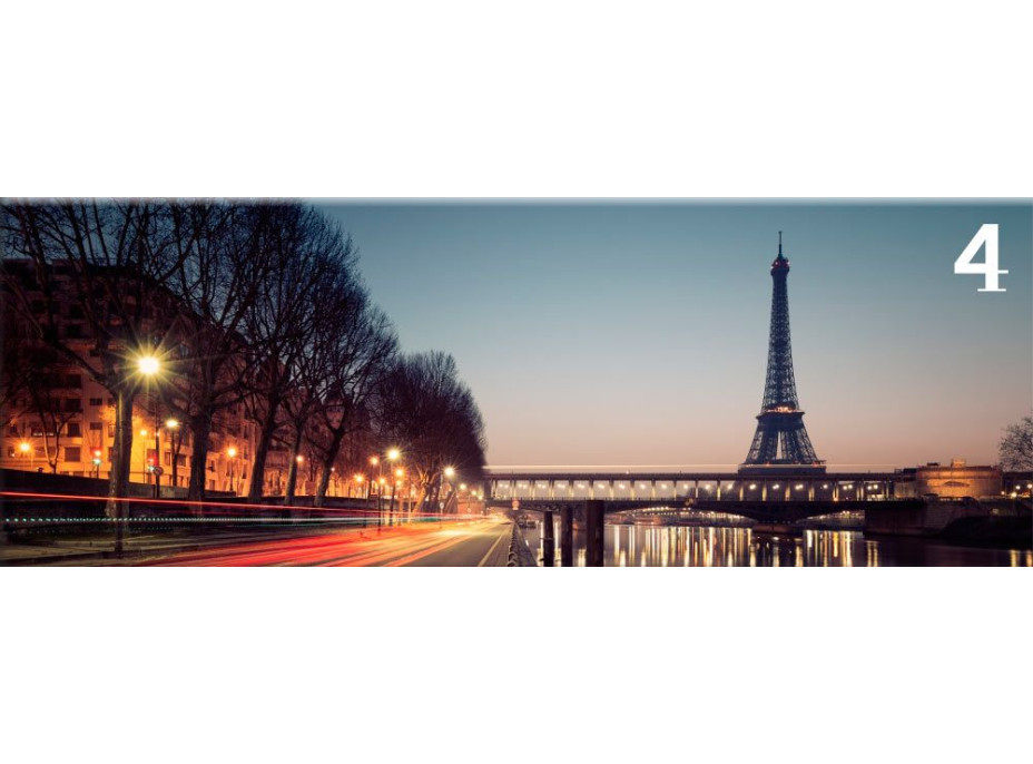 Obraz na plátně PANORAMA PARIS - vzor 4