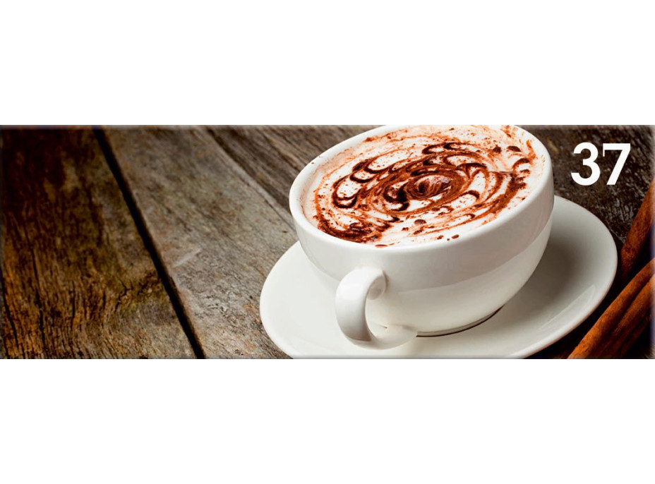 Obraz na plátně PANORAMA CAPPUCCINO - vzor 37