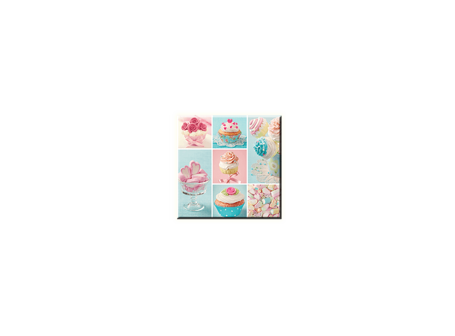 Obraz na plátně 30x30cm SWEETS - vzor 6
