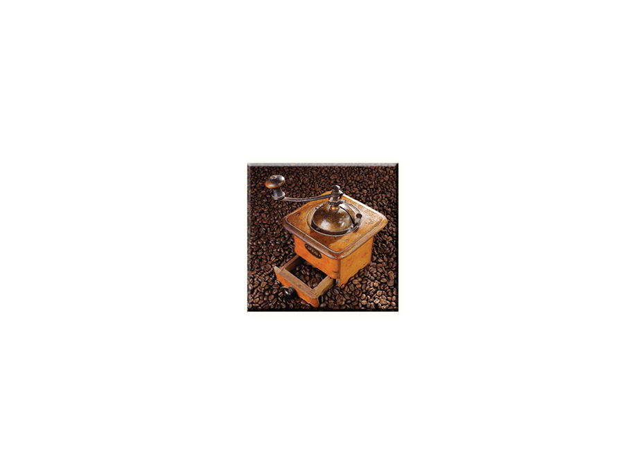 Obraz na plátně 30x30cm COFFEE - vzor 18