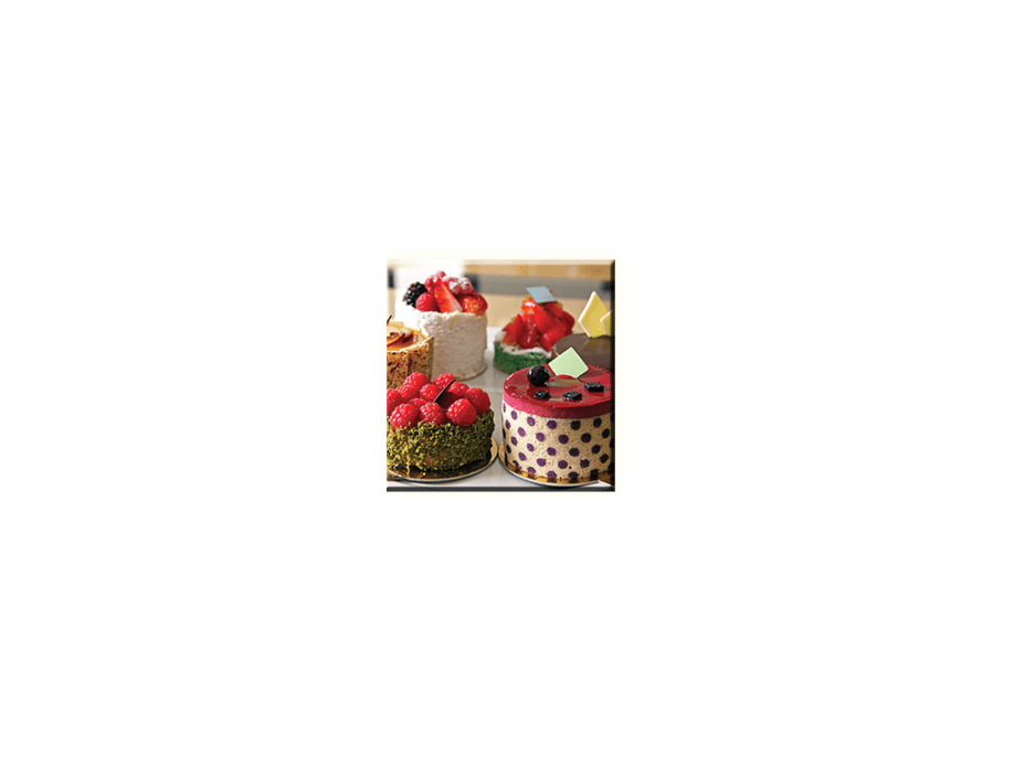 Obraz na plátně 30x30cm CAKE - vzor 27