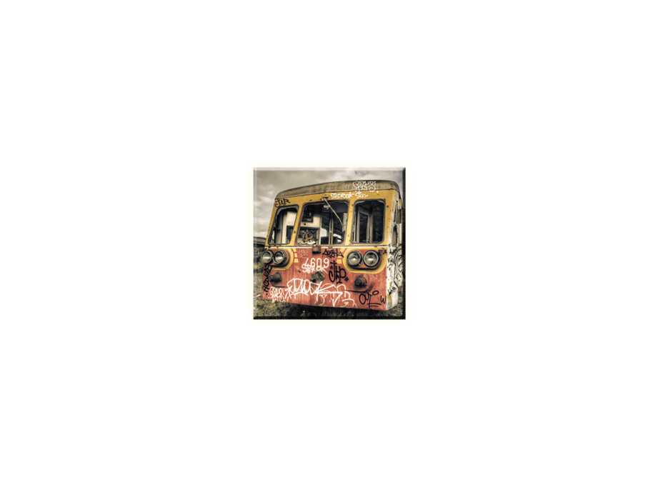 Obraz na plátně 30x30cm OLD TRAIN - vzor 50