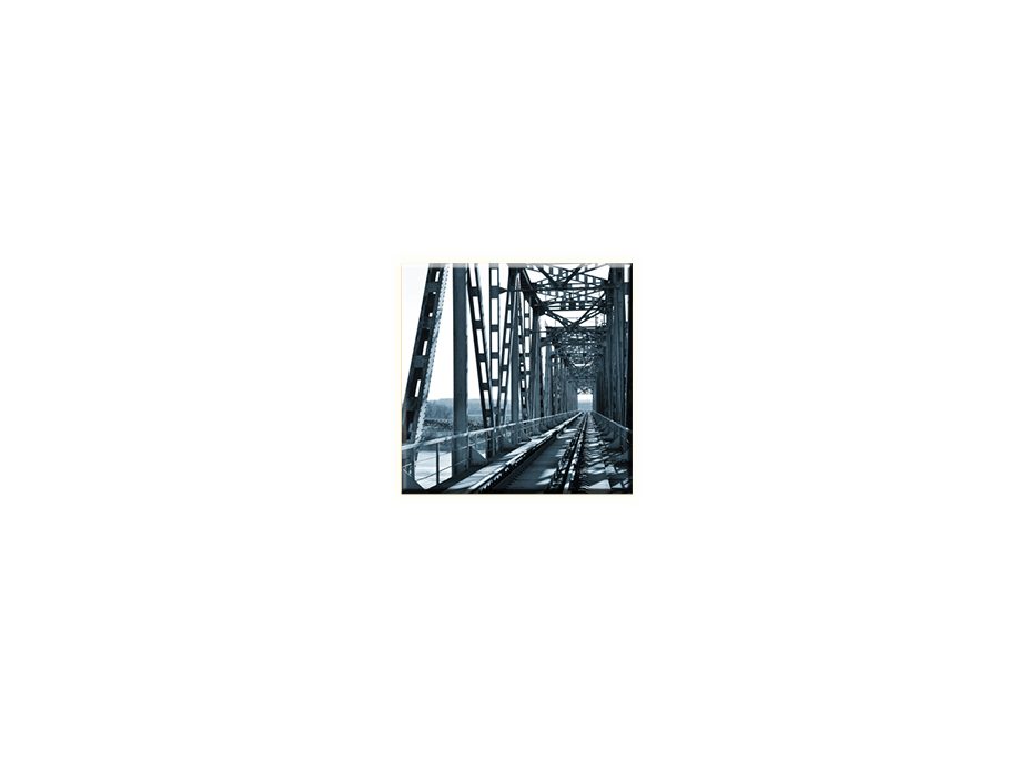 Obraz na plátně 30x30cm BRIDGE - vzor 80