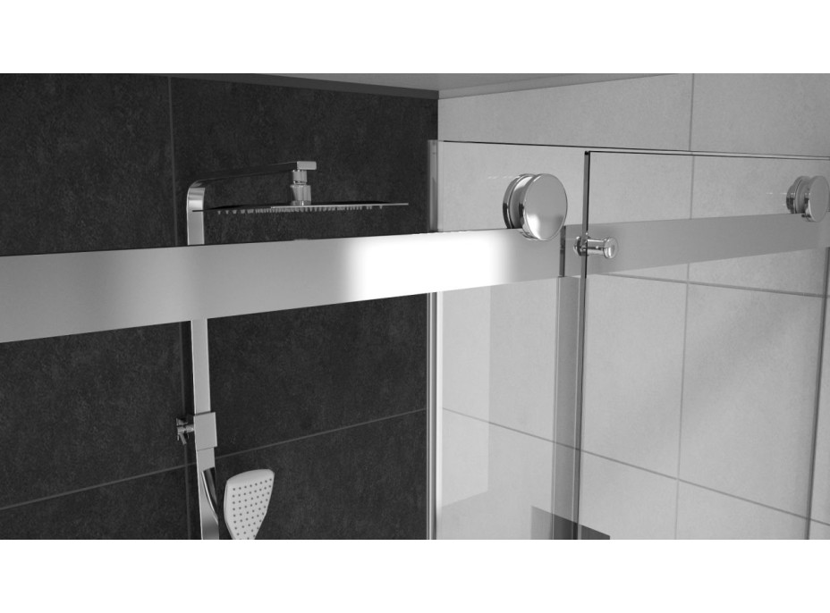 Sprchový kout MAXMAX Rea NIXON 140x80 cm