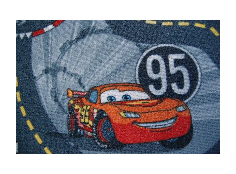 Dětský koberec CARS ŠEDÝ
