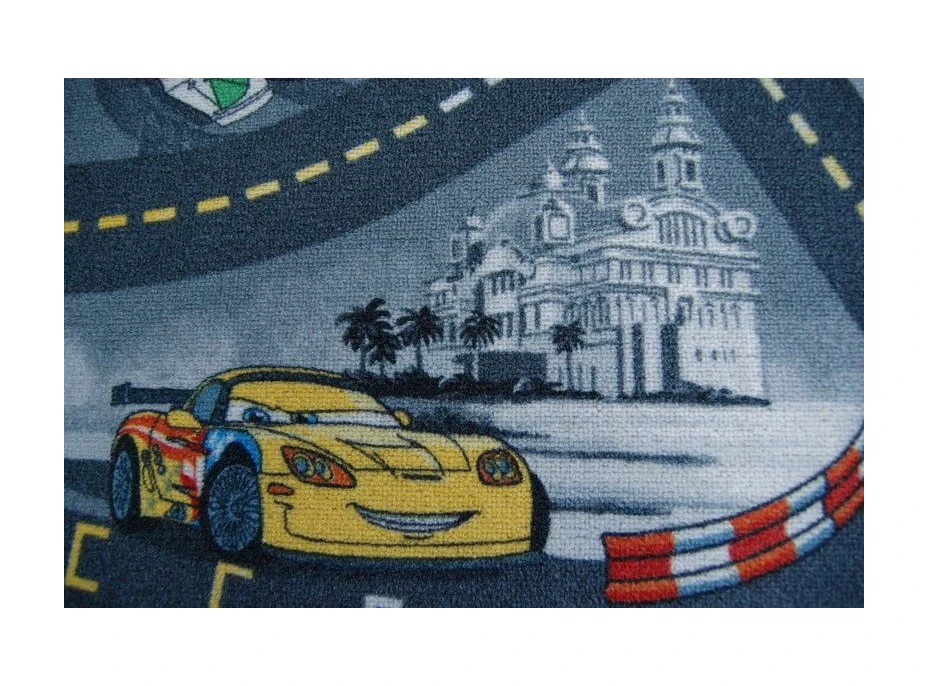 Dětský koberec CARS ŠEDÝ