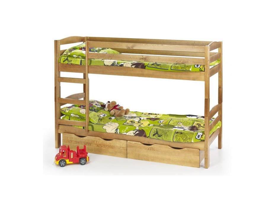 Dětská patrová postel se šuplíky 190x80cm SAMUEL + matrace ZDARMA! Dětská patrová postel se šuplíky 190x80cm SAMUEL + matrace ZDARMA!