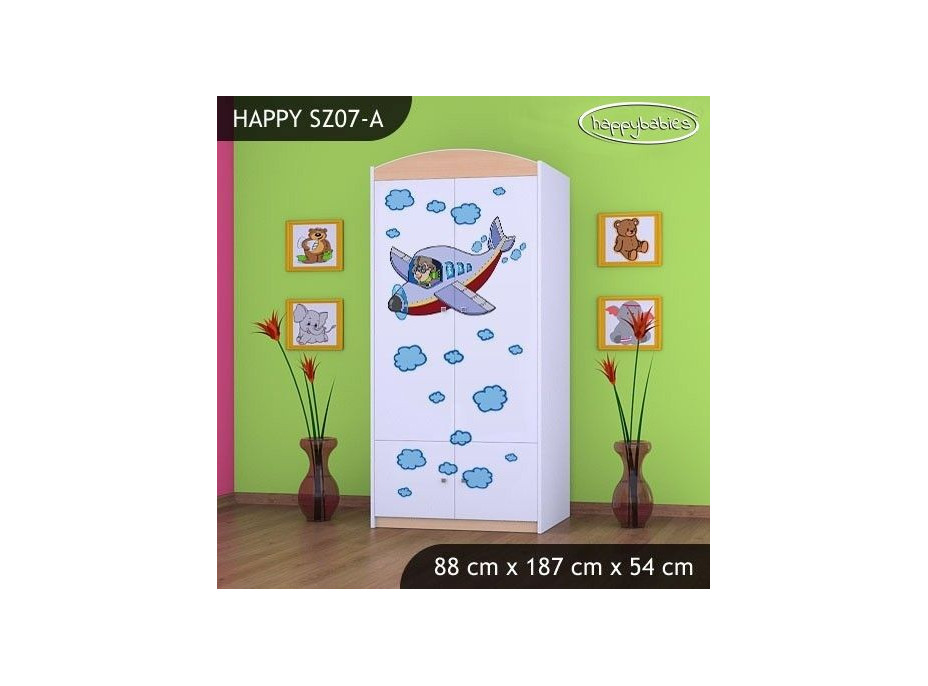 Dětská skříň - TYP 7A